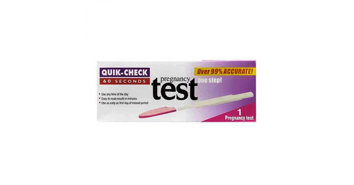 Dr. Fay Quik Check Pregnancy Test 1 Pc