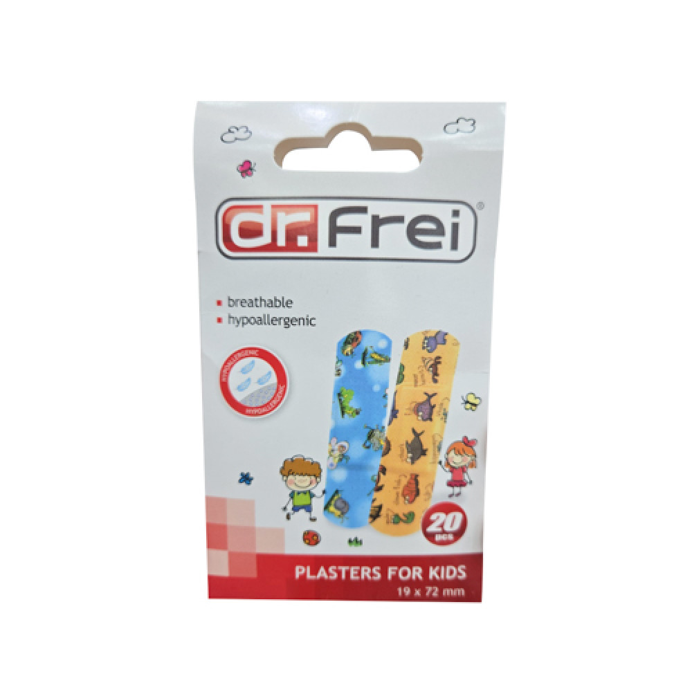 Dr.Frei Plasters For Kids 19x72mm 20 Pcs