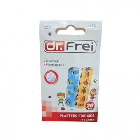 Dr.Frei Plasters For Kids 19x72mm 20 Pcs