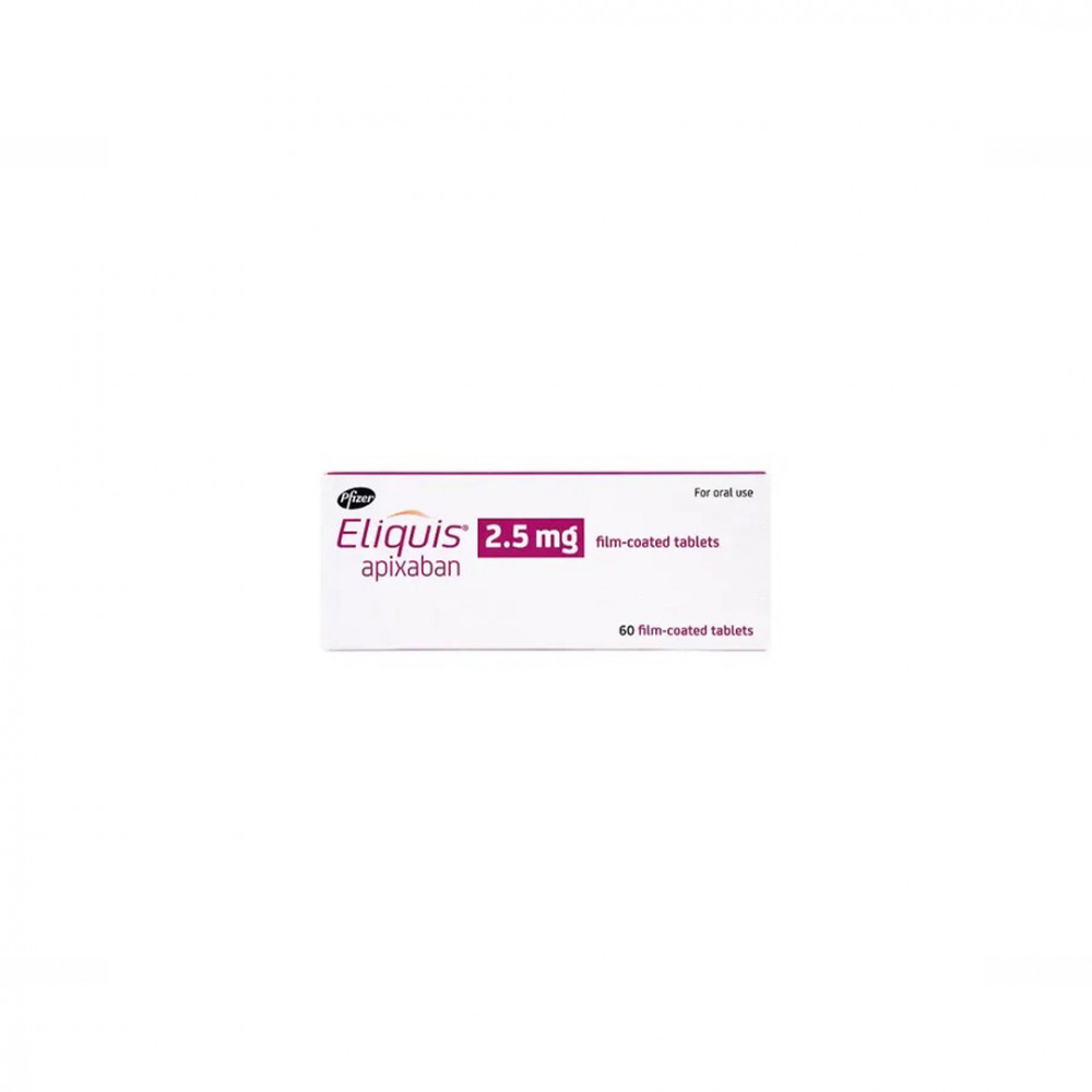 ELIQUIS 2.5MG 60 TABLETS