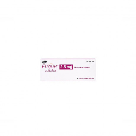 ELIQUIS 2.5MG 60 TABLETS