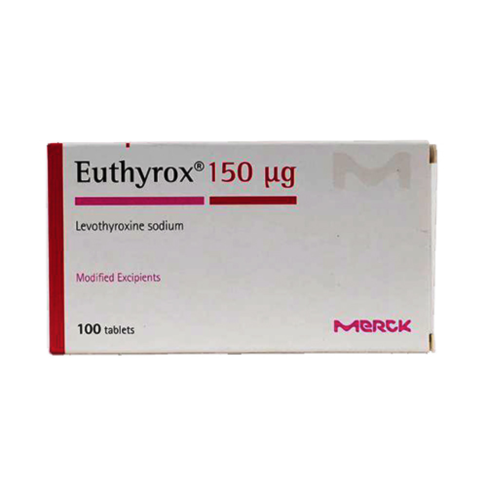 Euthyrox 150mcg 100 Tablets