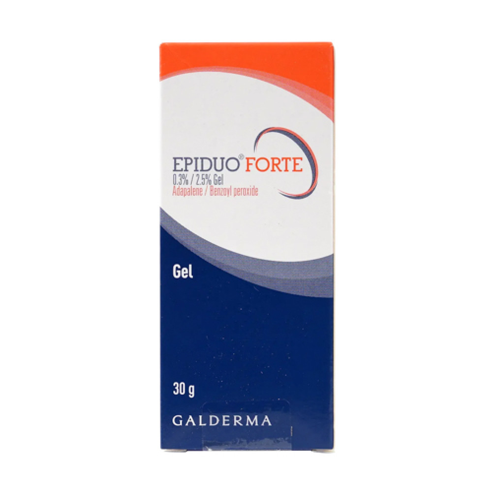 Epiduo Forte 0.3% / 2.5% Gel 30gm
