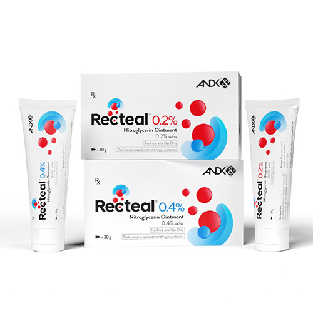 RECTEAL NITROGLYCERIN 0.4% OINTMENT 30 GM