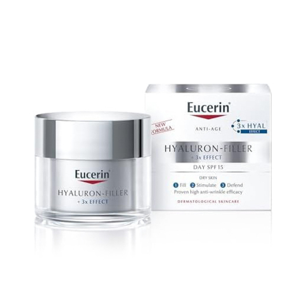 Eucerin Hyaluron-Filler Day Cream SPF15 For Dry Skin 50ml