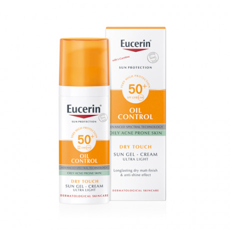 Eucerin SPF50+ Oil Control Dry Touch Sun Gel 50ml