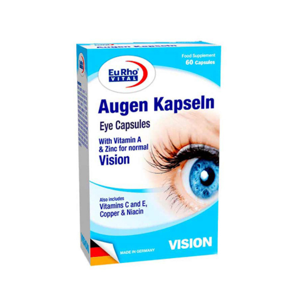 Eurho VIital Augen Vision 60 Capsules
