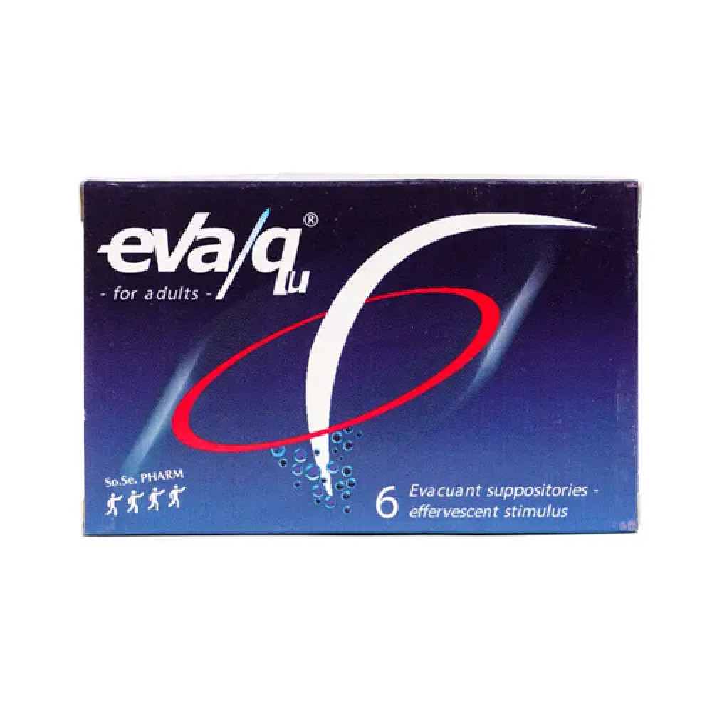Eva/Qu For Adults 6 Suppositories