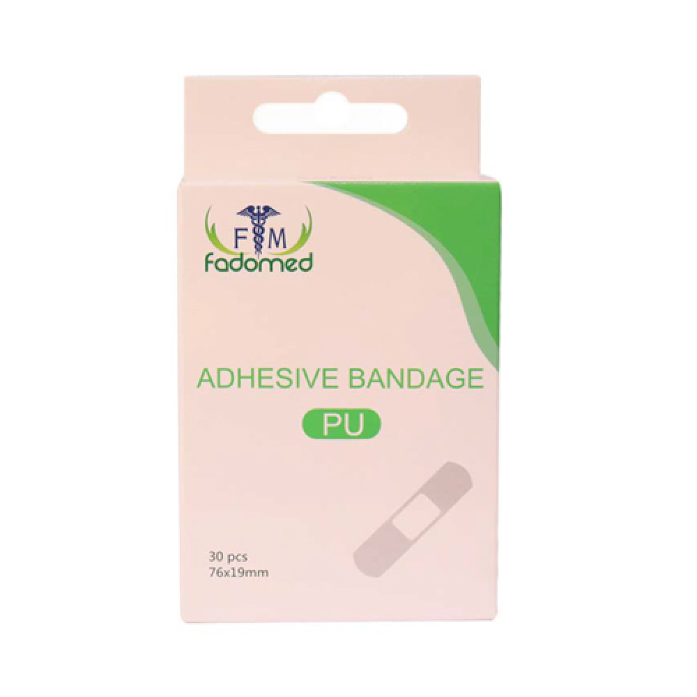 Fadomed Adhesive Bandage PU 76X19Mm 30 Pcs