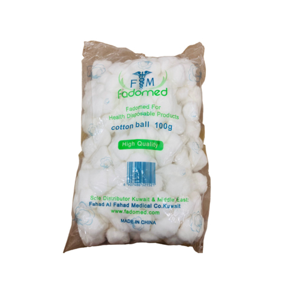 Fadomed Cotton Balls 100 Pcs