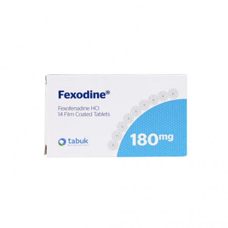 Fexodine 180mg 14 Tablets