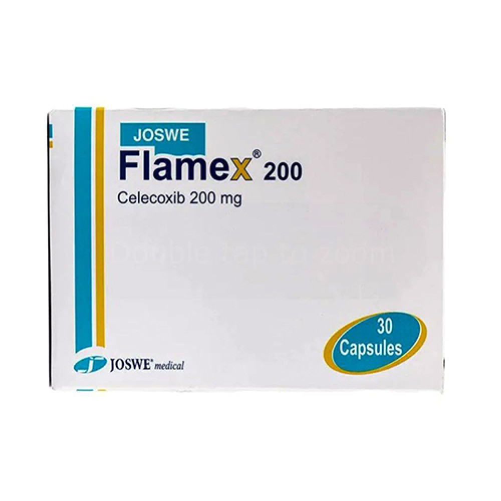 Joswe Flamex 200mg 30 Capsules