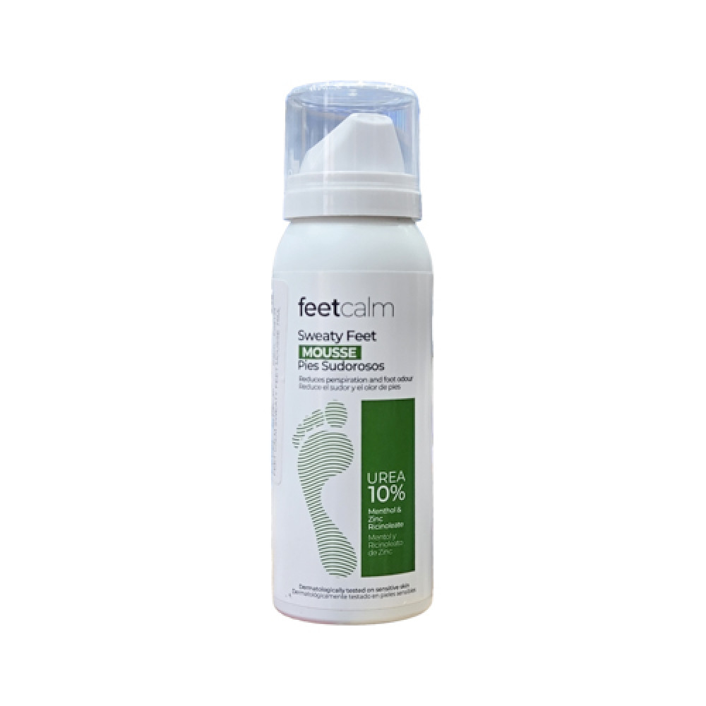 Feetcalm Sweaty Feet 10% Urea Mousse 75ml