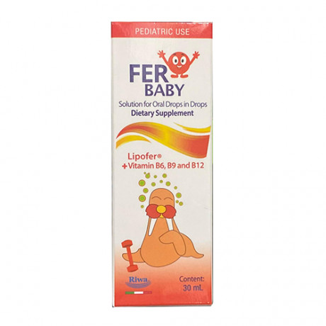 Ferro Baby Drops Orange Flavour 30ml