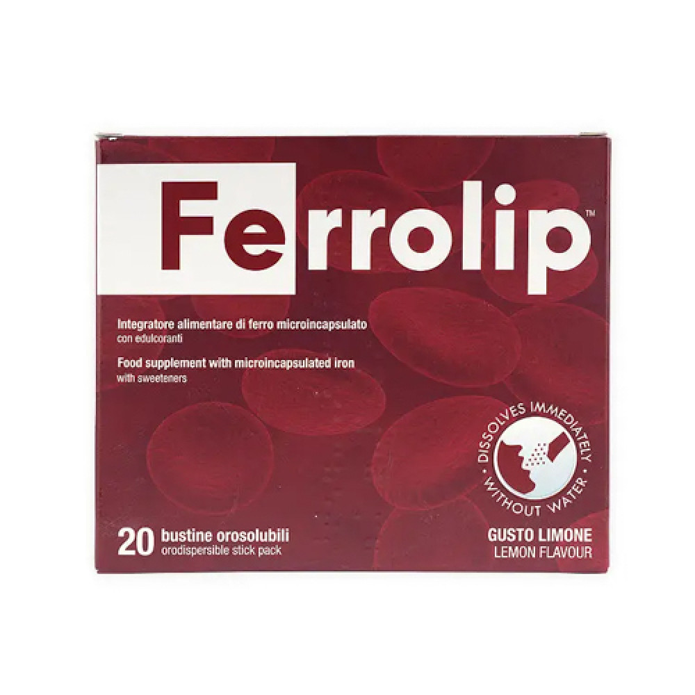 Ferrolip 20 Sticks - Lemon Flavour