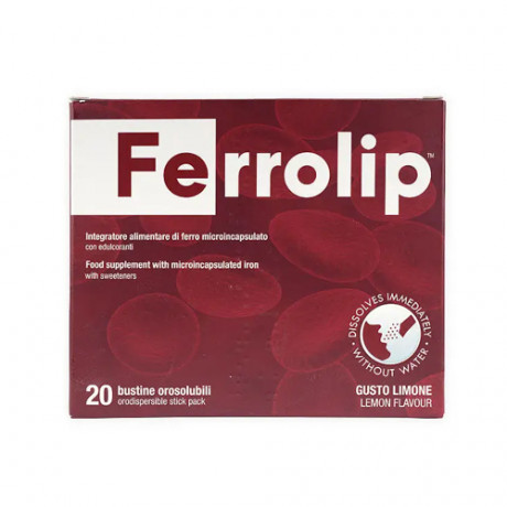 Ferrolip 20 Sticks - Lemon Flavour