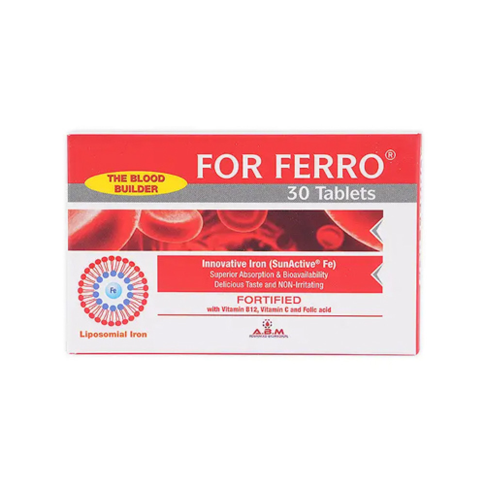 For Ferro The Blood Builder 30 Tablets