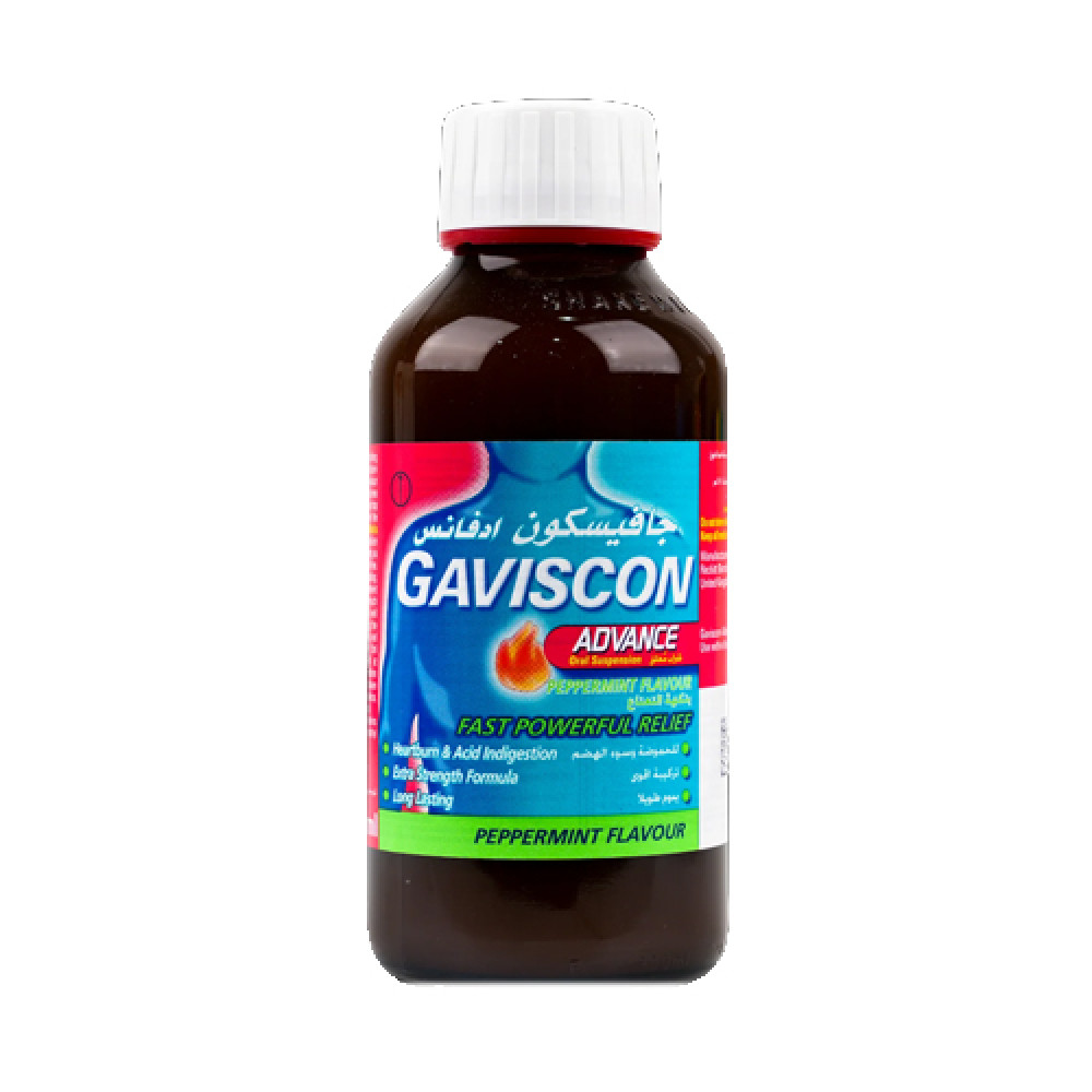Gaviscon Advance Suspension 300ml - Peppermint