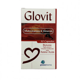 Glovit Multivitamins & Minerals 30 Capsules