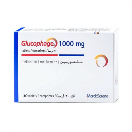 Glucophage 1000mg 30 Tablets