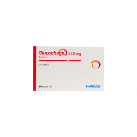Glucophage 850mg 30 Tablets