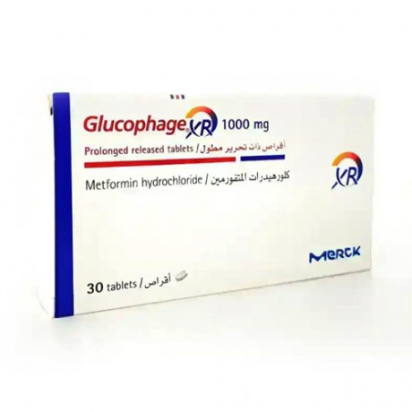 Glucophage XR 1000mg 30 Tablets