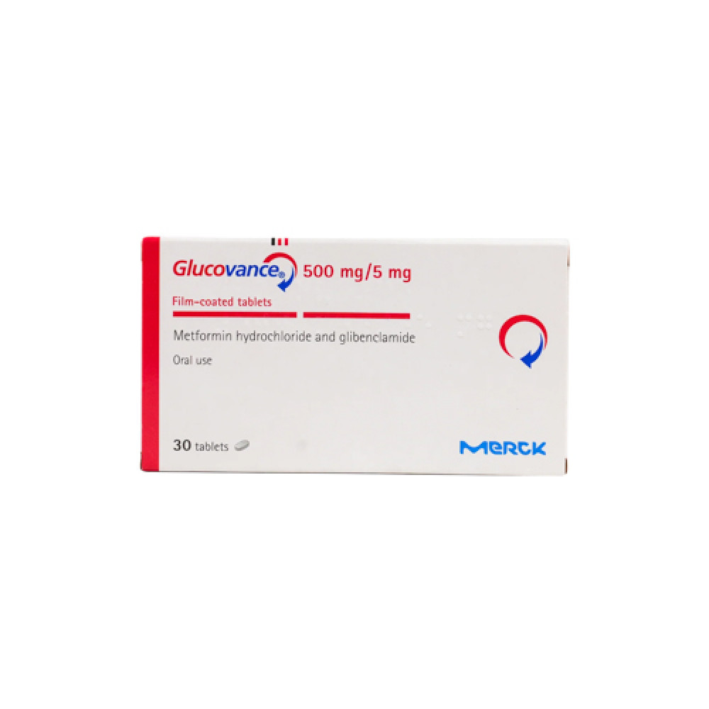 Glucovance 500mg/5mg 30 Tablets