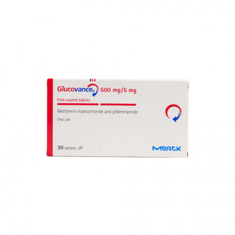 Glucovance 500mg/5mg 30 Tablets