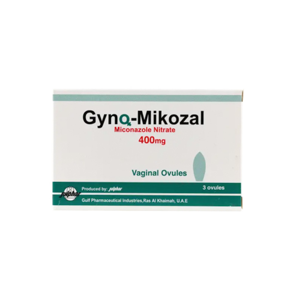 Gyno-Mycozal 400mg 3 Ovules