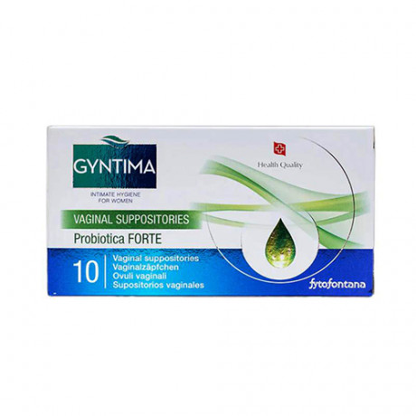 Gyntima Vaginal 10 Suppositories 