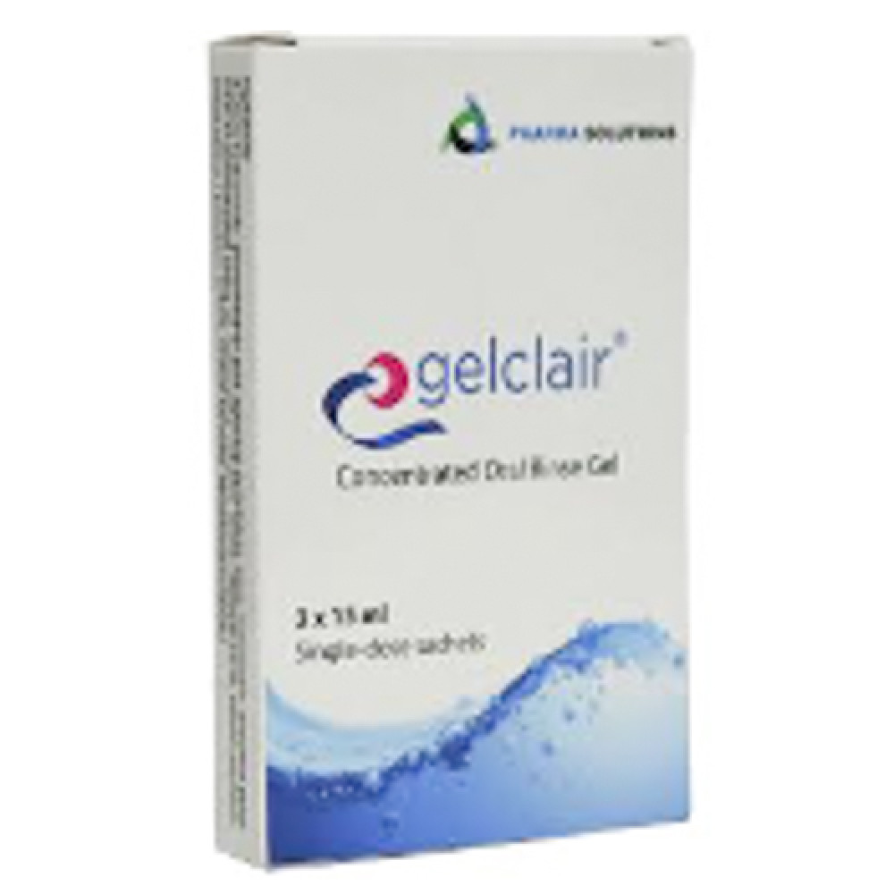 Gelclair Concentrated Oral Rinse Gel 3x15ml Sachets