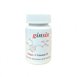 Ginsix Ginger+Vitamin B6 30 Capsules