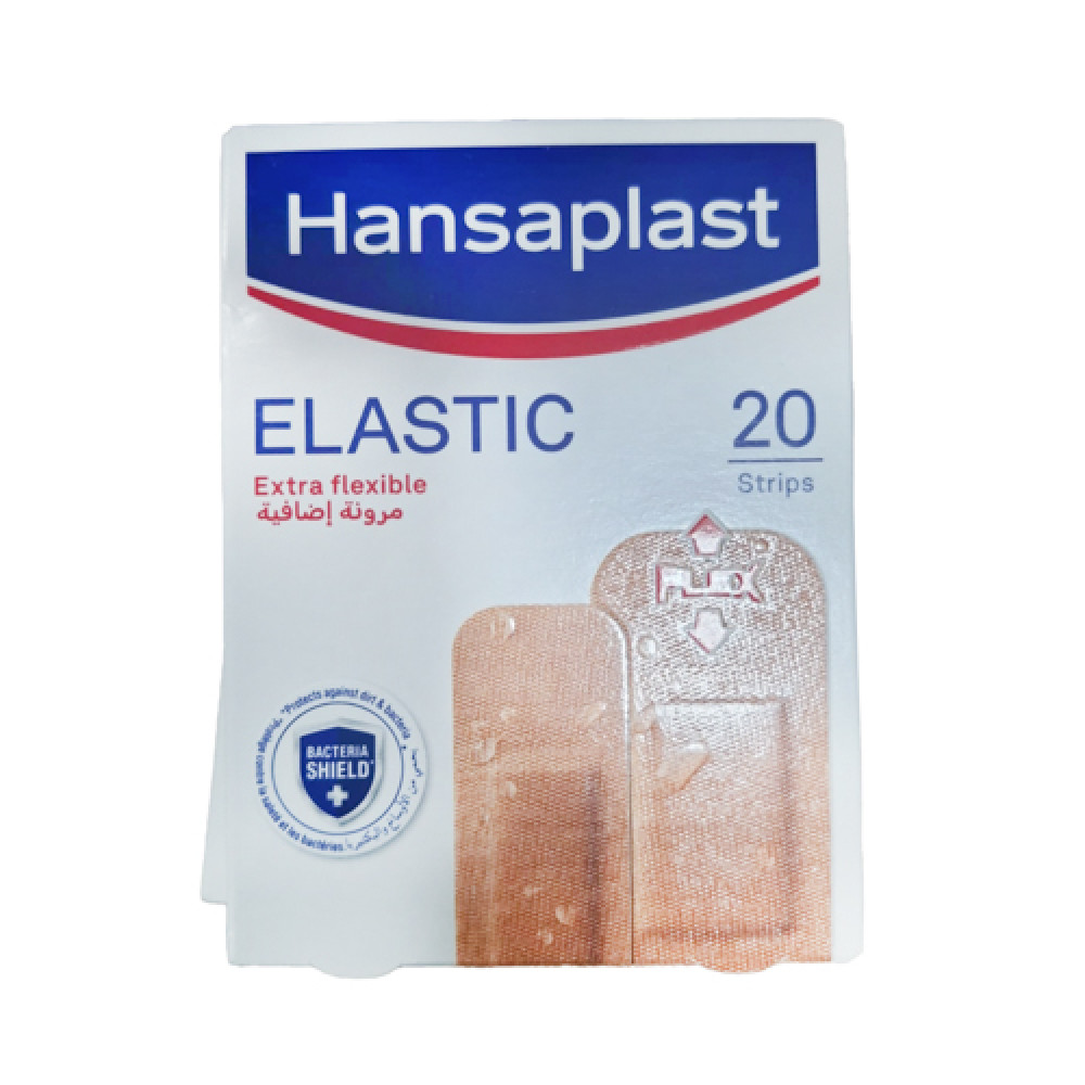 Hansaplast Elastic Extra Flexible 20 Pieces (2 Assorted Sizes)