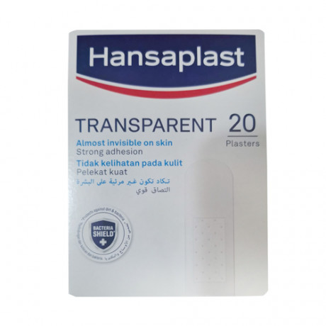 Hansaplast Transparent Strong Adhesion Plasters 20 Pieces
