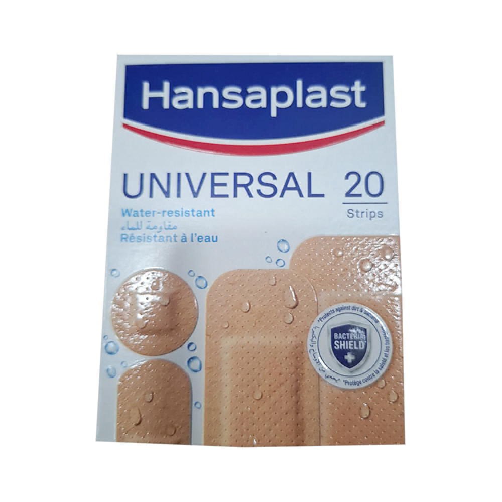 Hansaplast Universal Water Resistant – 20 Pieces