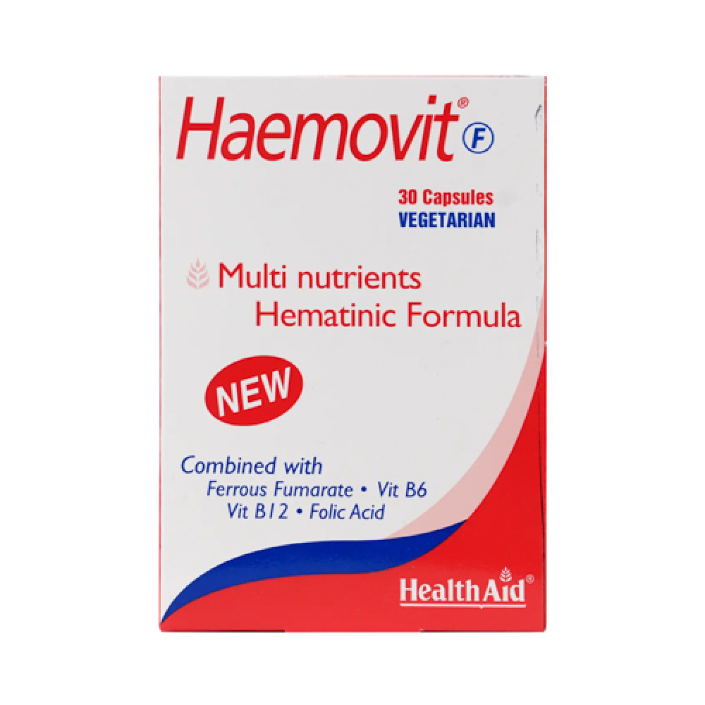 Healthaid Haemovit Fort 30 Capsules