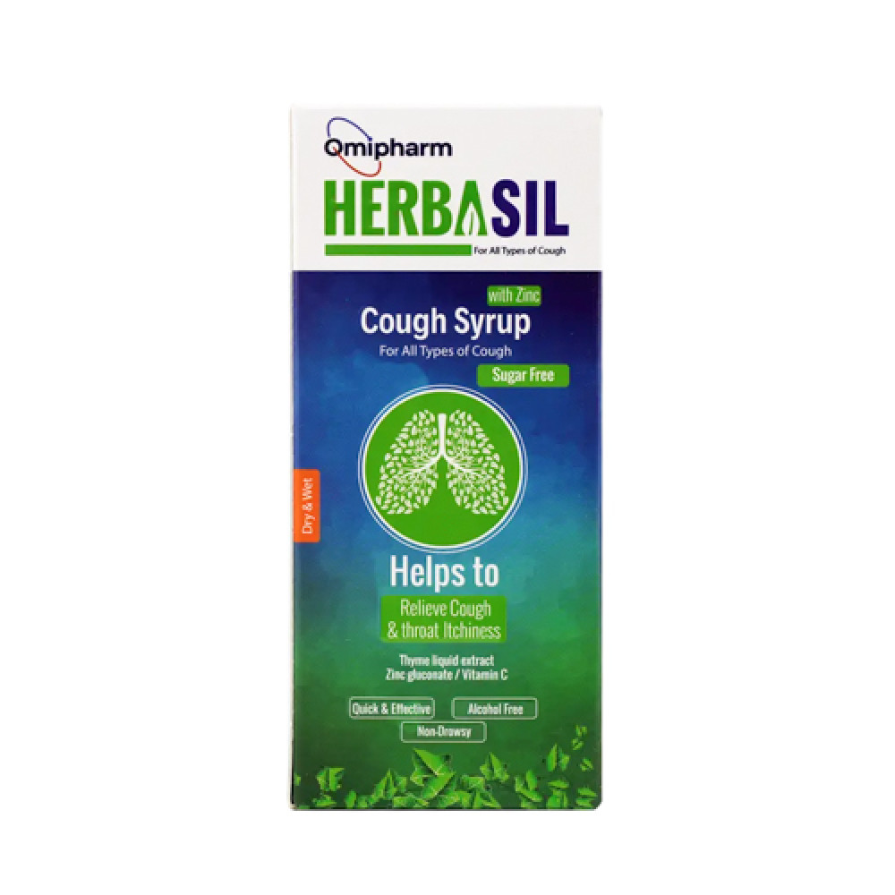 Herbasil Herbal Syrup with Zinc 300ml