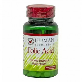 Human Essentials Folic Acid 90 Tablets
