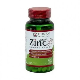 Human Essentials Zinc 50mg 100 Tablets
