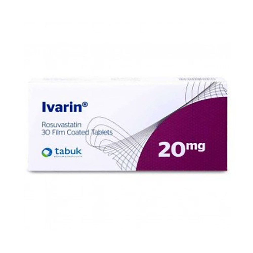 Ivarin 20mg 30 Tablets