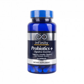 Infinity Probiotics+ Digestive Enzymes 60 Capsules