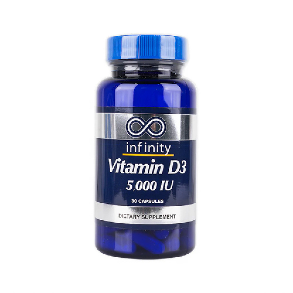 Infinity Vitamin D3 5000 IU 30 Capsules