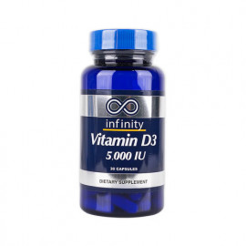 Infinity Vitamin D3 5000 IU 30 Capsules