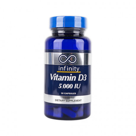 Infinity Vitamin D3 5000 IU 30 Capsules