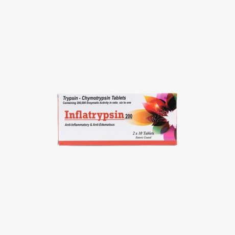 INFLATRYPSIN200  20TABS