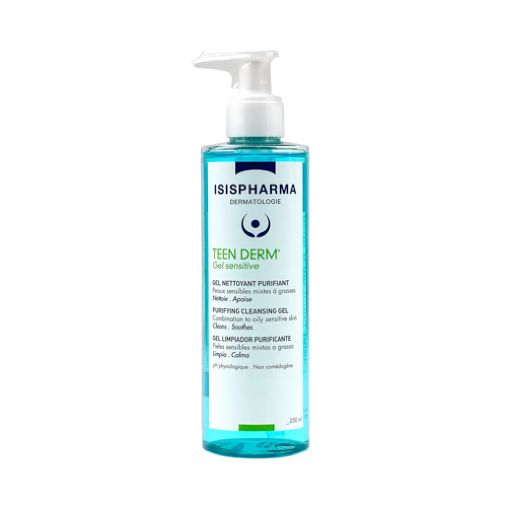 Isis Teen Derm Sensitive Purifying Cleansing Gel 250ml