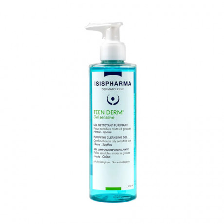 Isis Teen Derm Sensitive Purifying Cleansing Gel 250ml