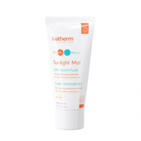 Ivatherm Sunlight mat Spf 50+ dry touch Fluid 