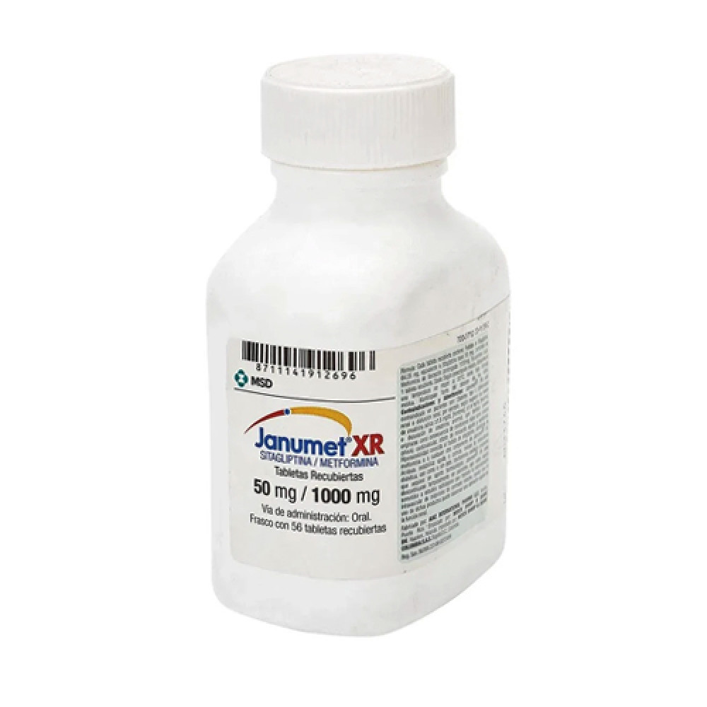 Janumet XR 50/1000mg 56 Tablets