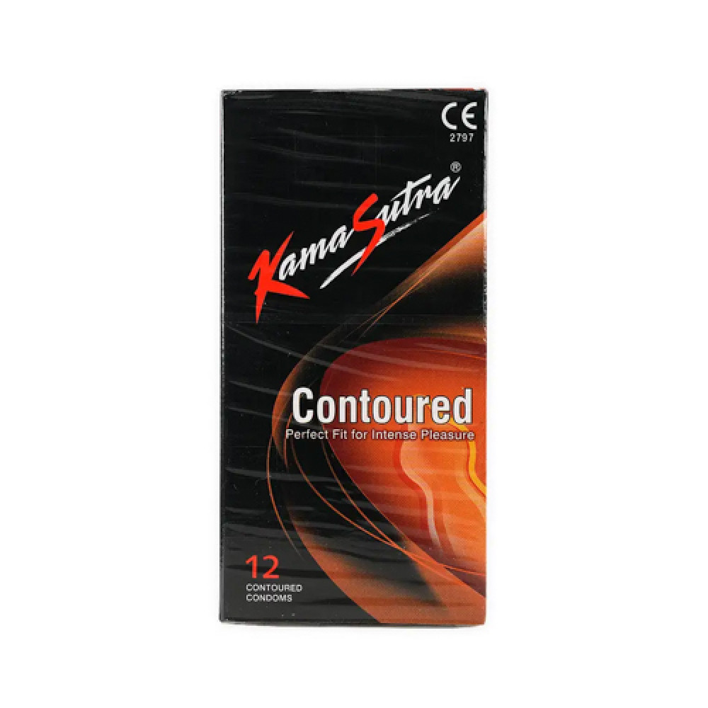 Kamasutra Contoured Condoms 12 Pcs